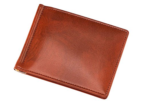 [キプリス] シラサギレザー マネークリップ 札ばさみ 財布 薄い コンパクト スリム 革 レザー 父の日 メンズ ギフト プレゼント 誕生日 彼氏 チャ 8225(02)