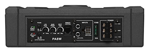 Planet Audio PA8W Amplified Car Subwoofer - 800 Watts Max Power, Low Profile, 8 Inch Subwoofer, Remote Subwoofer Control, Great for Vehicles That Need Bass But Have Limited Space - Thumbnail 3