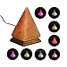 Produktbild Heimtex Himalaya USB Farbwechsel-Salzkristall Lampe - Pyramide Salzlampe aus dem Salz Sortiment - salzsteinlampe mit Sockel & Leuchtmittel aus reinem Salzstein