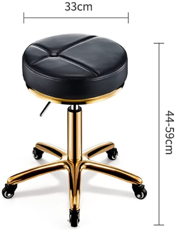 Llivekit Arbeitshocker Rollhocker Drehhocker mit Rückenlehne Bürostuhl mit Lehne Llivekit Arbeitshocker Rollhocker Drehhocker mit Rückenlehne Bürostuhl mit Lehne