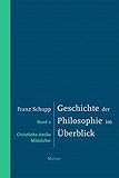 Geschichte der Philosophie im Überblick. Band 2: Christliche Antike und Mittelalter