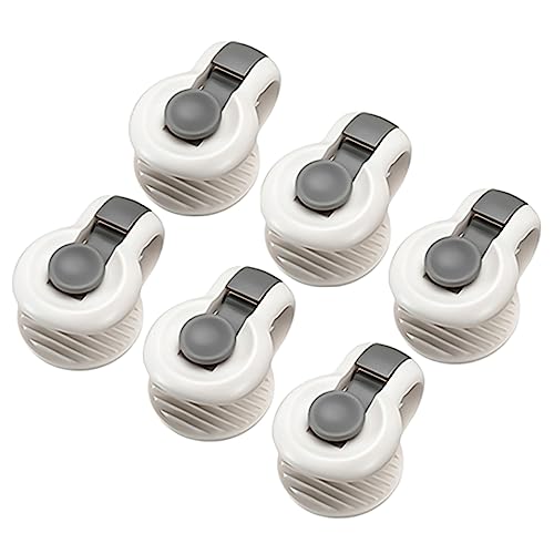 MERRYHAPY 6 Pcs Mattress Duvet Snap Clips Bed Corner Suspender Duvet Cover Pins Adjustable Stand Anti-Slip Duvet Fixer Anti-Slip Clips Quilt Clip Sheet Holder Caught Magnetic Turquoise