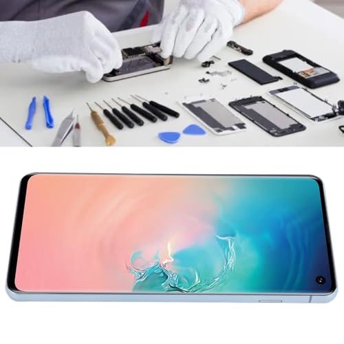 S10 �p OLED �f�B�X�v���C�A�Z���u���A�t���[���t�� 6.1 �C���`�d�b��� S10 G9730 SM?G973U SM?G973W SM?G973F �p�w��f�W�^�C�U�[�A�Z���u���C���c�[���L�b�g (BLUE)