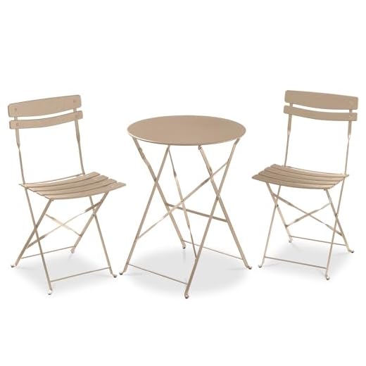 Compact Bistro Set for Outdoor Spaces