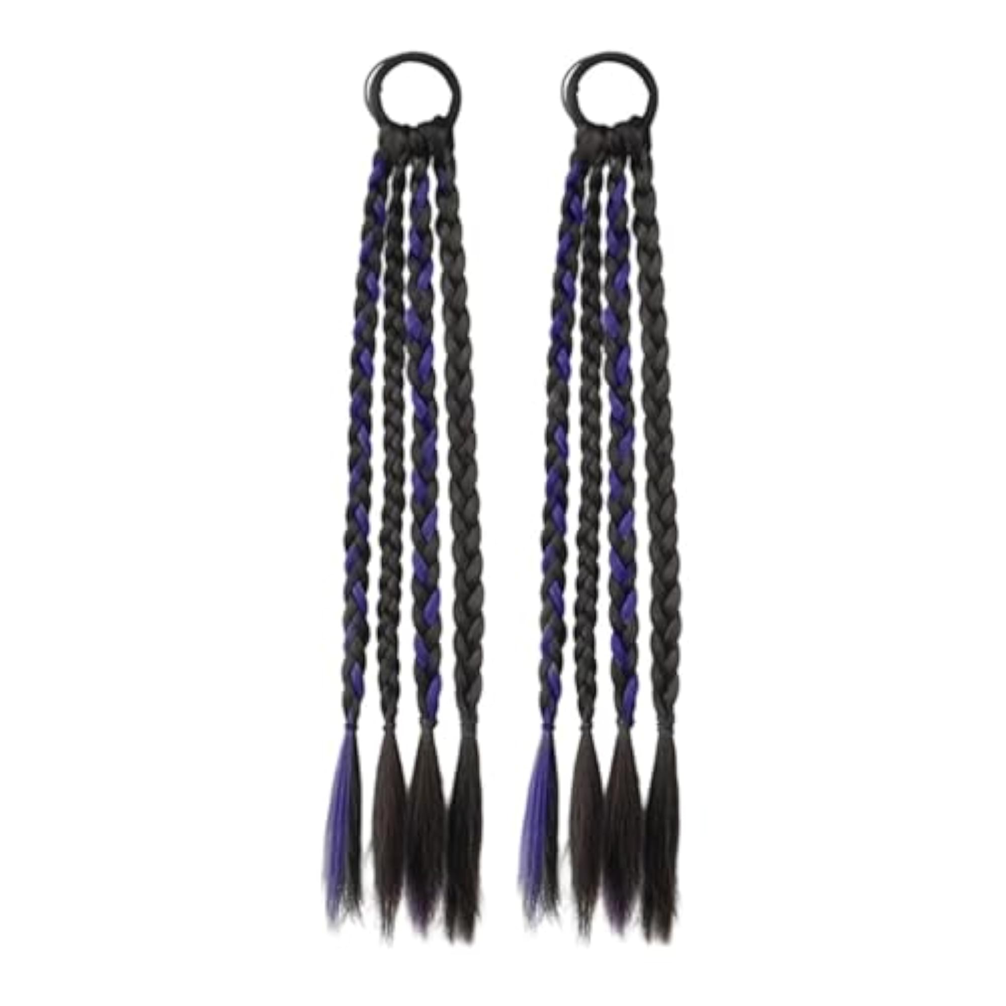 2x Braids Extensions Hair Extensions for Holiday Stage Performance