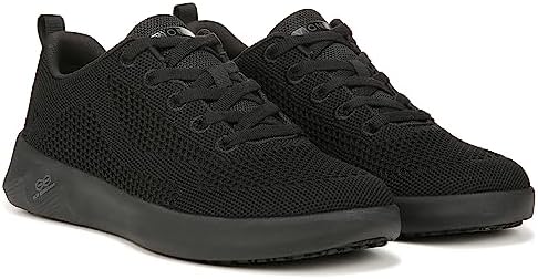 Vionic Arrival Women's Oxford Sneaker Black/Black Knit - 9.5 Medium | Image 1