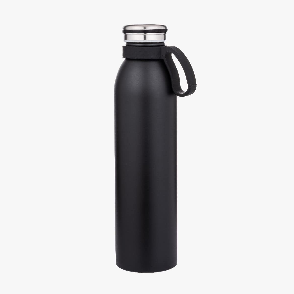 Water Bottle leak proof sports water bottle for kids school and adults office stain-less steel bottle temperature preservation (UPTO 12 HOURS) Black Bottles
