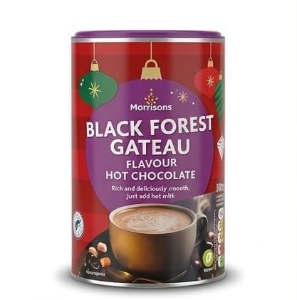 Morrisons Black Forest Gateau Flavour Hot Chocolate, Rich and Deliciously Smooth, BY FEBORA, Just Add Hot Milk, 300G-image-22