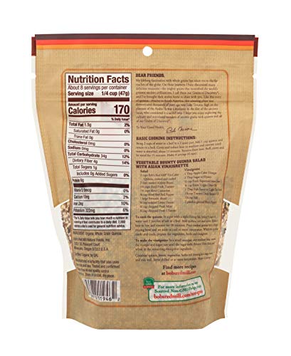 Bob's Red Mill Organic Tri-Color Quinoa, 13oz (5 Count) - image 3