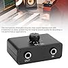 Erchineko Audio Volume Control Attenuator for Microphones Instruments, Audio Volume Controller with 1/4 Inch 6.35mm Jack, Knob in Aluminum Alloy for Stereo Mono Signal Control #2