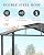 BPS 8x5 FT BBQ Grill Gazebo with Double-Tier Polycarbonate Roof, Steel Frame & Side Shelves, for Outdoor, Patio, Backyard