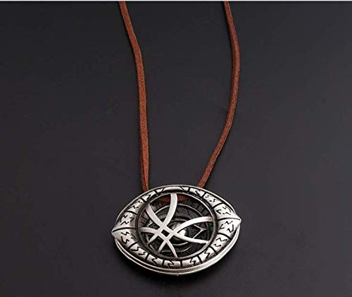 Duoshida 3 Piece Dr Strange Necklace Eye Of Agamotto Costume Prop Infitinity Stone Pendant #TOP3