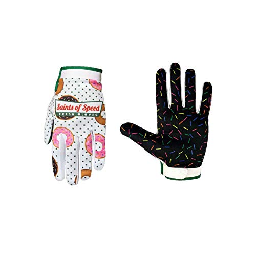 Saints Of Speed Mountain Bike & Motorcycle Gloves (Medium, Glazers) #TOP3