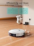 Robot Vacuum and Mop, 4000Pa Power-Lifting Suction Robot Vacuum, APP/Remote/Alexa Control, 3 in 1 Robot Vacuum Cleaner with Self-Charging, Ideal for Pet Hair, Carpet, Hard Floor, Schedule, Quiet, J10 - Image 5