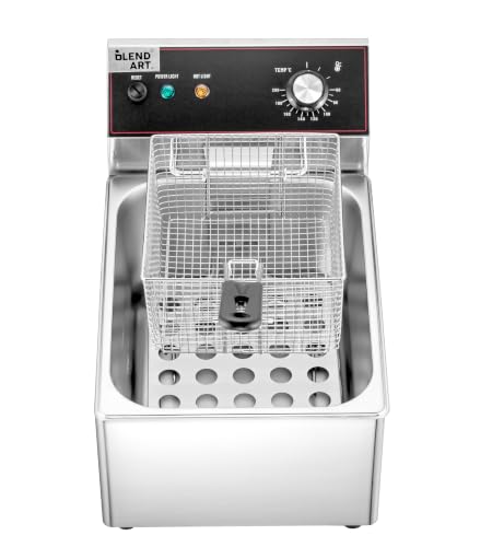 Image of BLEND ART Electric Deep Fat Fryer 6 Litre 2500W with Variable Temperature Control Auto-Cut