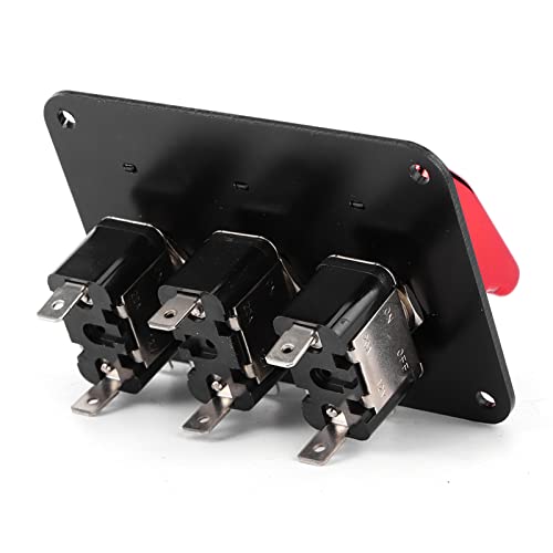 Panneau d'interrupteur à bascule 12V 20A commande allumage course auto RV - 5