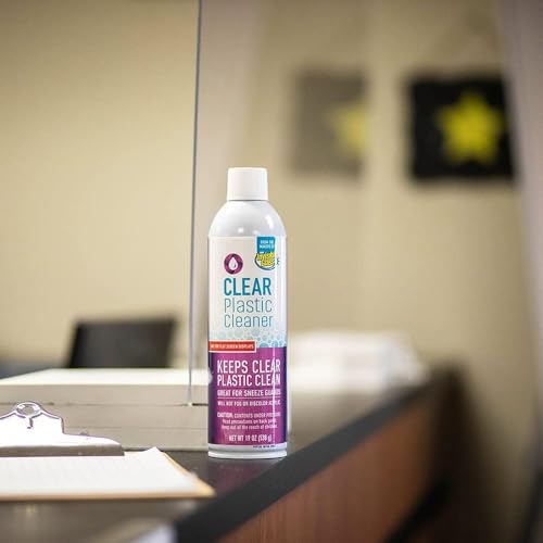 Image of Invisible Glass 91014-4PK Clear Plastic Cleaner - Cleans and Protects Plastic on Electronics, Appliances, Eyewear, Cars, Trucks, RVs, Boats & More, Helps Prevent Fog and Static - 19 oz (Pack of 4)