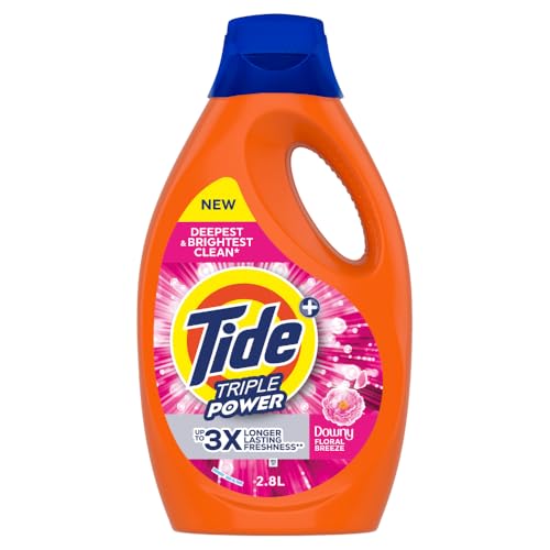Tide Triple Power with a Touch of Downy Floral Breeze Liquid Detergent 2.8L