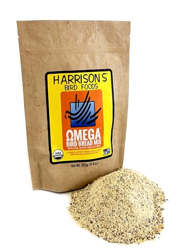 Harrison's Bird Foods Certified Organic NonGMO Omega Bird Bread Mix