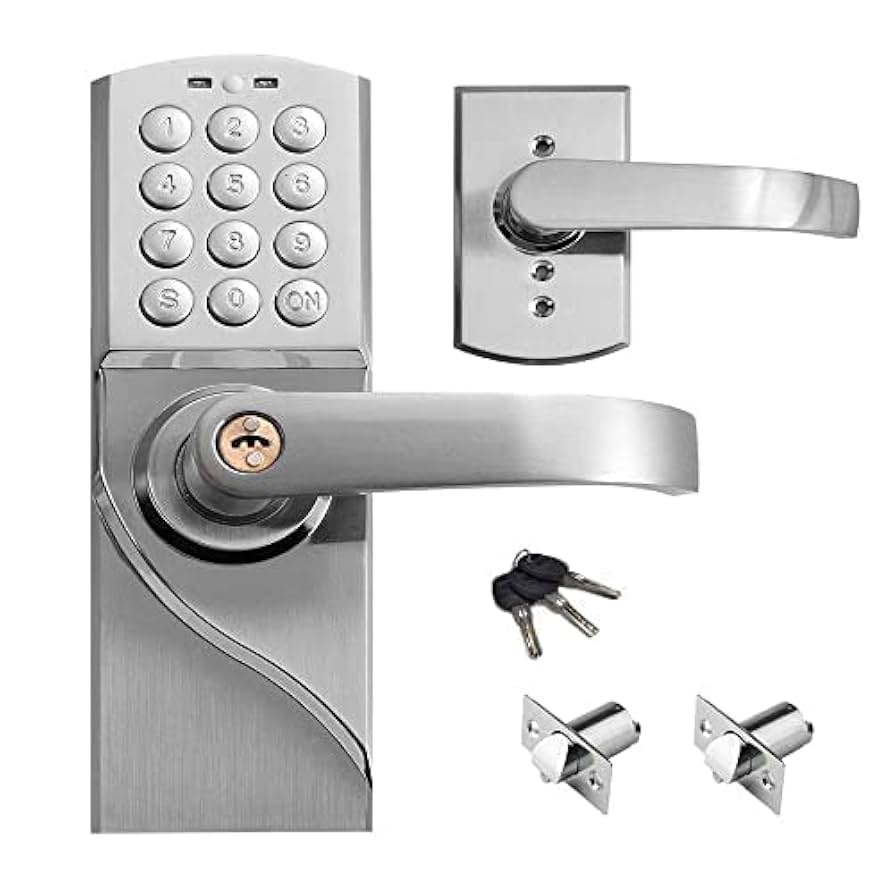 セキュリティ・セーフティ Merry Keyless Entry Door Lock, ROSE MERRY Combination Keypad Door