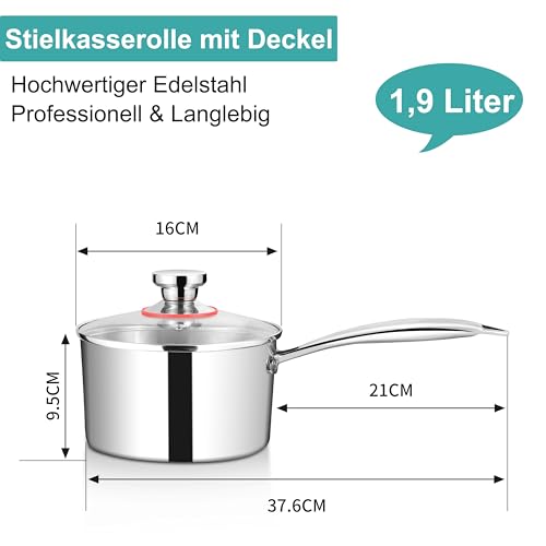 Casserole de 16 cm HaWare le choix parfait pour le lait - 3