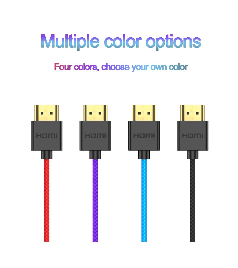 Câble Micro HDMI vers HDMI 2.1 8K pour Canon EOS R5 et Atomos Ninja V