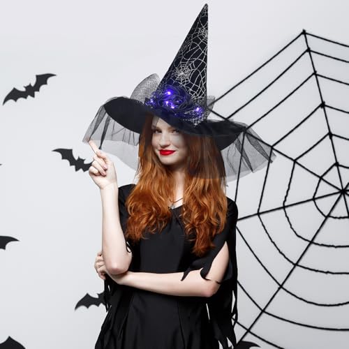 Lirainhan Halloween Witch Hats For Women thumb #7