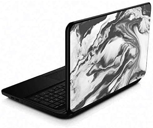 Skinit Decal Laptop Skin Compatible with 15.6 in 15-d038dx - Officially Licensed Skinit Originally Designed Grey Marble Ink Design