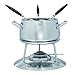 KUHN RIKON 32049 Fondue Fleischfondue Set Flame mit 6 Gabeln und Rechaud
