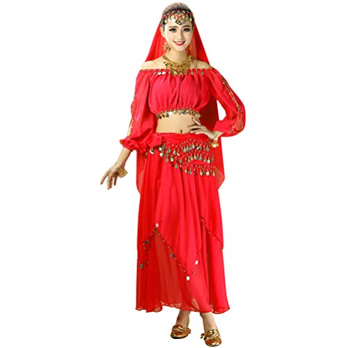 Desgaste Vestidos Indianos Roupas Indianas Roupas De Dança Traje De Dança Adulto Traje De Performanc