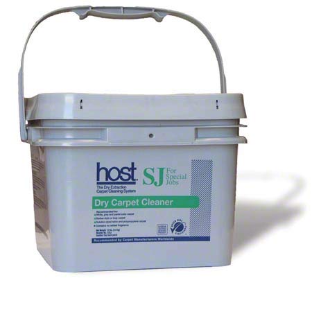 Host Dry Carpet Cleaner SJ for Special Jobs - 12 lb Bucket, 4 Buckets/Case
