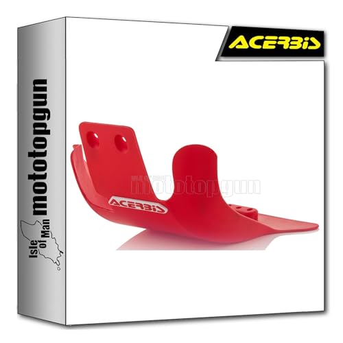 Sabot moteur rouge Acerbis 0022892.110 évite la casse du carter sur Beta RR 250