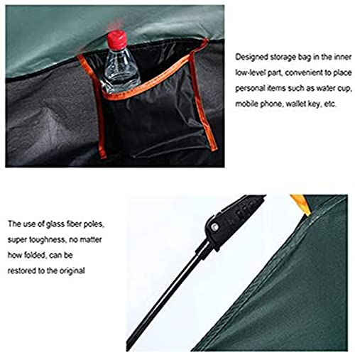 Carpa automática plegable para 1-2 personas azul miniatura 4
