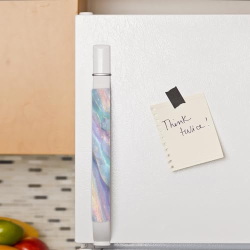 Image of Refrigerator Door Handle Covers Set of 2 Color Marble Texture Washable Fridge Dishwasher Mocrowave Oven Stove Decor Protector Handle Cover Keep Kitchen Appliance Clean from Food Stains Decorate