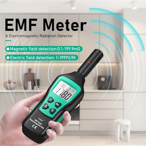 Medidor Digital Portátil de Campo EMF TECJHJZ miniatura 2