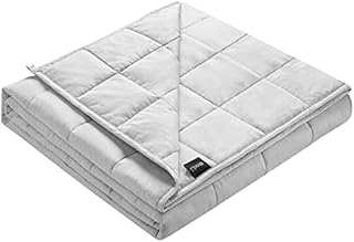ZonLi Washable Weighted Blanket 15lbs(60''x80'', Queen Size), Cooling Weighted Blanket for Adults, Gift for Your Loved