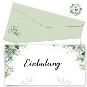 Ykhsuaou Einladungskarten YKHSUAOU-83 15er Set