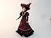 Melody Jane Maison de Poupées Dame Victorienne en Prune Tenue Miniature Personnages Porcelaine