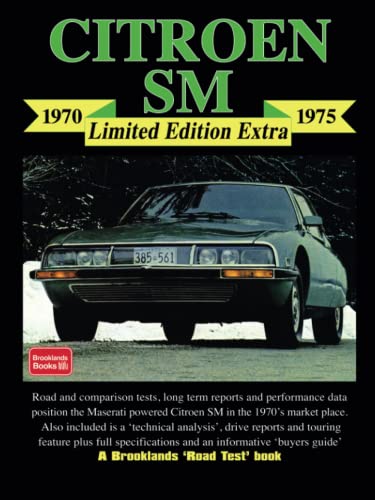  Citroen SM 1970-1975 Limited Edition Extra: Road Test Book