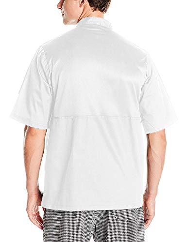 Image of Chef Code Men's Short Sleeve Unisex Cool Breeze Chef Coats