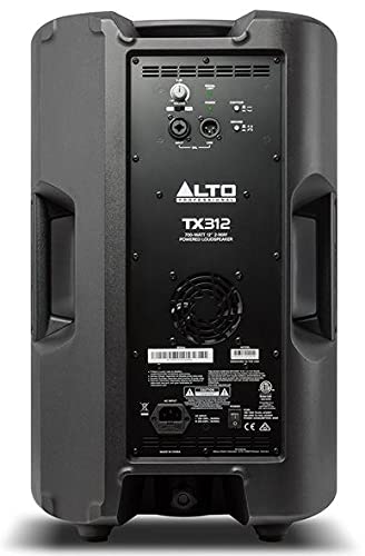 ALTO Professional TX312 (coppia) - casse bi-amplificate 12 pollici ideali per esibizioni, DJ set, karaoke e pianobar, feste