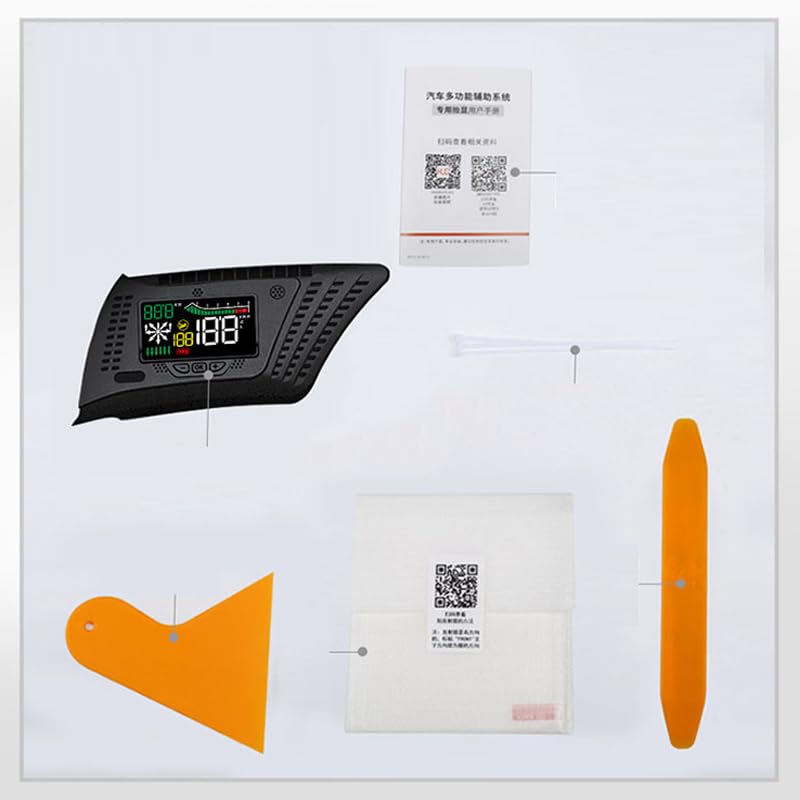 Miniatura 4 de Para Toyota Sienna 2021-20223 Head Up Display HUD 1 pieza accesorios de coche