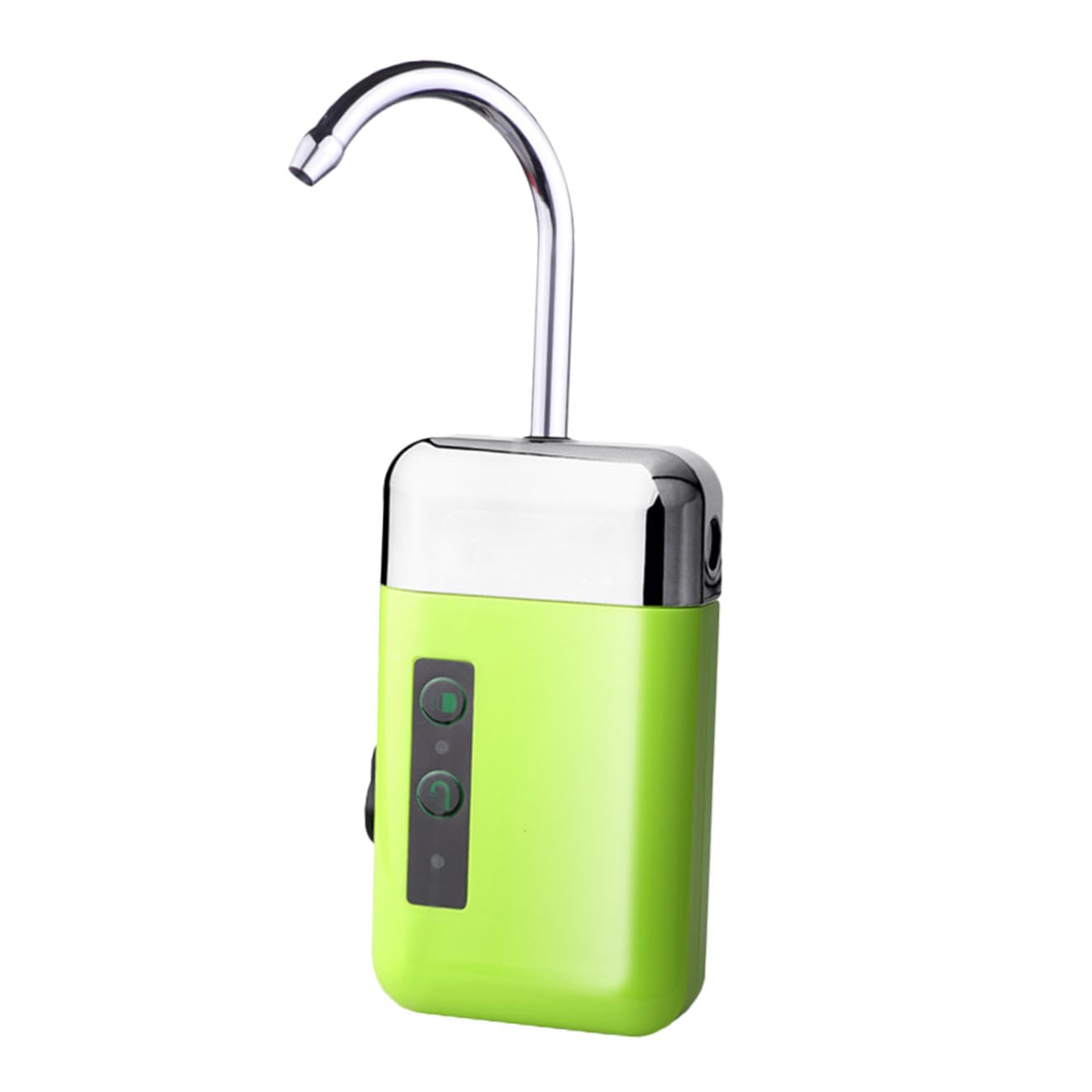 COLLBATH Pompe À Hydroponique Rechargeable pour Aquarium Pompe À Air pour Étang Verte Facile À Installer 3 Lumières LED