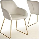 RÉGLAGE ET CONFORT : Les pieds en plastique réglables en hauteur permettent d'ajuster la chaise selon vos besoins. De plus, ces pieds antidérapants et doux pour le sol préservent vos surfaces tout en vous offrant une assise stable et confortable, sans bruit ni rayures. Une chaise de salon qui allie design, confort et praticité dans un seul et même meuble.