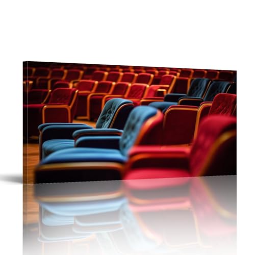 Canvas Wall Art The auditorium seats chairs auditorium Framed Artwork ...