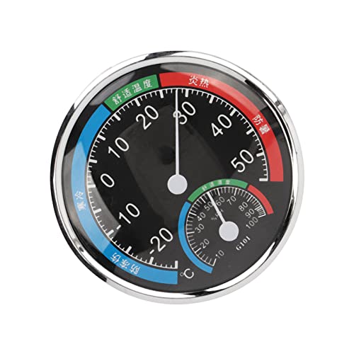 aqxreight G10 Temperature Humidity Tester Humidity Detector Multifunctional HygrometerBlack DetectorIndoor ThermometerTemped Maintenance C Made (Black)