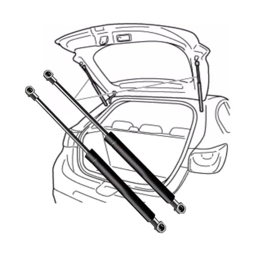 ALTA QUALITÀ: I supporti per ammortizzatori del portellone posteriore sono realizzati con materiali di alta qualità, durevoli, resistenti alla corrosione, all'usura e alle alte temperature. Possono funzionare stabilmente in vari ambienti, garantendo prestazioni affidabili a lungo termine