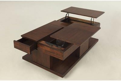Dail Coffee Table with Double Lift-Top