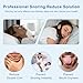 Chin Strap for Sleeping, Anti Snoring Devices Comfortable Effective Stop Snoring Solution, Snore Stopper Breathable, Anti Snore Chin Strap Adjustable Velcro, with Eye Mask, Black