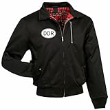 klassisch geschnittene, taillenlange Jacke mit karierten Innenfutter in old english style